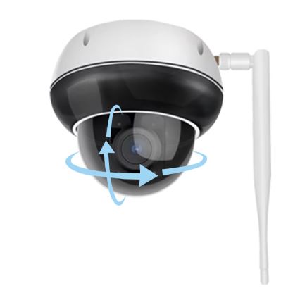 Immax NEO 07825L - Έξυπνη εξωτερική κάμερα τύπου DOME 5MP 230V IP66 TUYA Wi-Fi