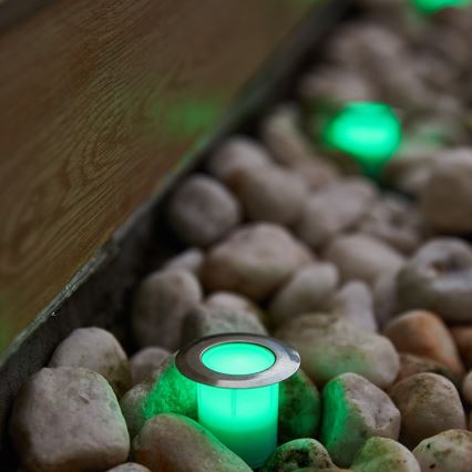 Immax NEO 07905L - LED RGB Ρυθμιζόμενο ηλιακό φωτιστικό ESTRELAS 8xLED/0,25W/5V IP65 Tuya 2200 mAh