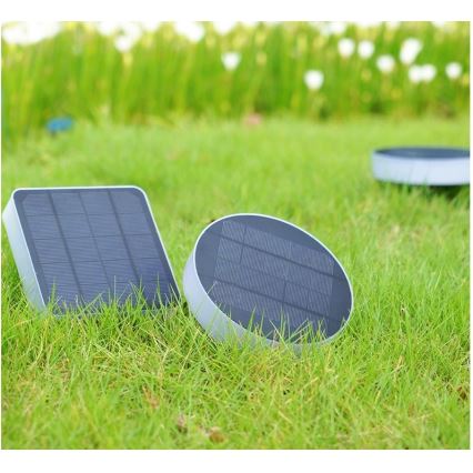 Immax NEO 07910L - LED RGB ρυθμιζόμενο ηλιακό φωτιστικό με αισθητήρα NEO LITE LED/1W/5V στρογγυλό IP54 Tuya 1300 mAh