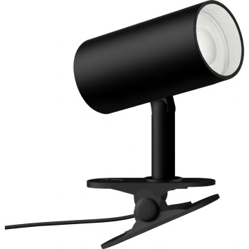 Immax NEO 08291L - Φωτιστικό με κλιπ PUNTO 1xGU10/9W/230V μαύρο