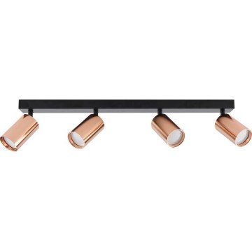 Immax NEO 08303L - Σποτ φωτιστικό PUNTO 4xGU10/9W/230V ροζ χρυσό