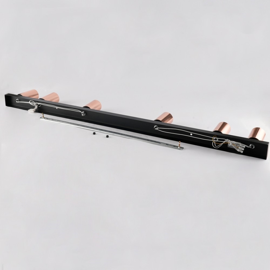 Immax NEO 08305L - Φωτιστικό σποτ PUNTO 6xGU10/9W/230V ροζ χρυσό