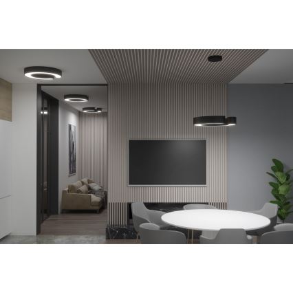 Immax NEO 7134 - LED SMART Πολύφωτο dimming με συρματόσχοινο CÉČKO LED/43W/230V + τηλεχειριστήριο 60 cm Tuya ZigBee