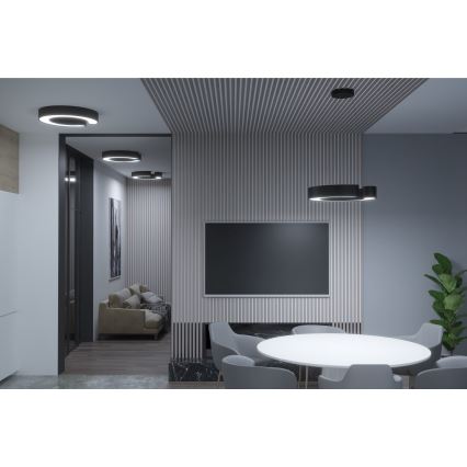 Immax NEO 7134 - LED SMART Πολύφωτο dimming με συρματόσχοινο CÉČKO LED/43W/230V + τηλεχειριστήριο 60 cm Tuya ZigBee