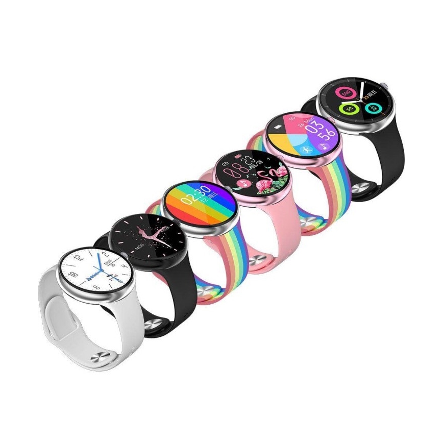 Immax NEO 9040 - Smart watch ρολόι Lady Music Fit 300 mAh IP67 ροζ