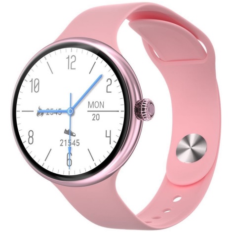 Immax NEO 9040 - Smart watch ρολόι Lady Music Fit 300 mAh IP67 ροζ