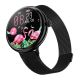 Immax NEO 9041 - Smart watch ρολόι Lady Music Fit 300 mAh IP67 μαύρο