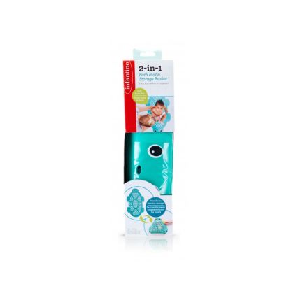 Infantino - Anti-slip bath mat 2σε1 χελώνα