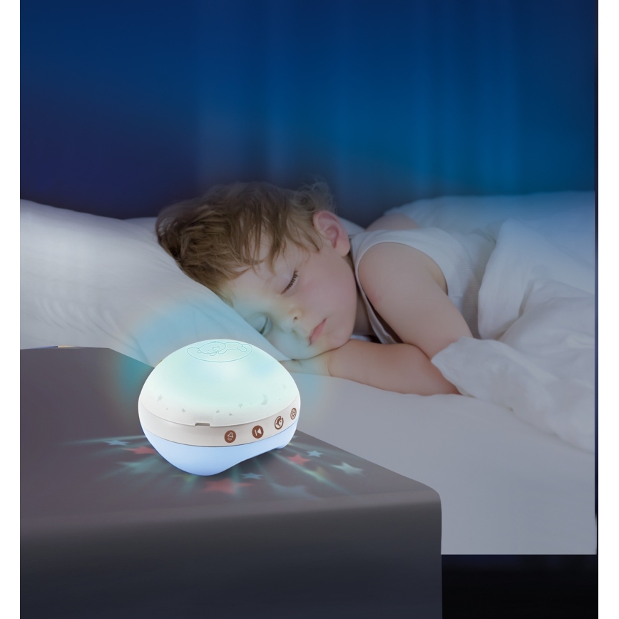 Infantino - Κρεμαστό παιχνίδι κούνιας με μελωδία 3 σε 1, 3xAAA, μπλε