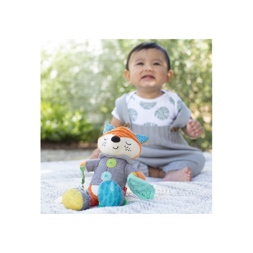 Infantino - Μαλακό παιχνίδι με μασελάκια 30 cm male αλεπού