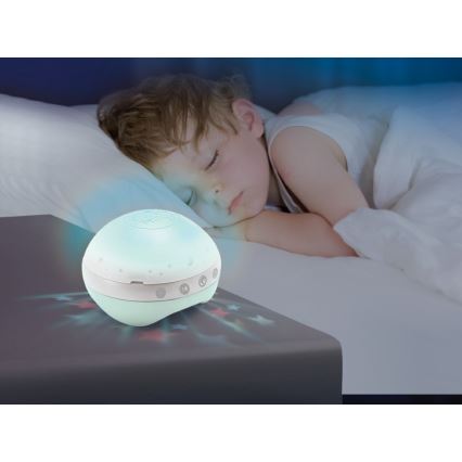 Infantino - Μόμπιλε κούνιας με μελωδία και projector 3σε1 3xAAA πράσινο