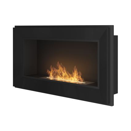 InFire - Built-in Τζάκι BIO 49x90 cm 3kW μαύρο