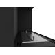 InFire - Corner Τζάκι BIO 45x60 cm 3kW μαύρο