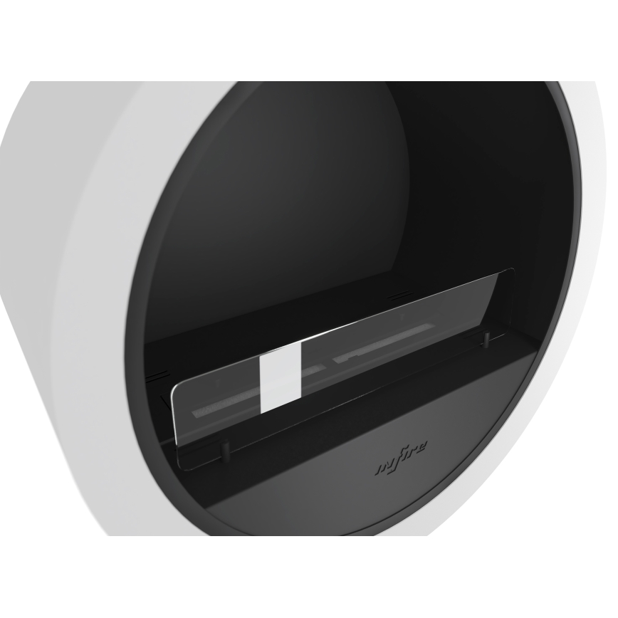 InFire - Κρεμαστό τζάκι Βιοαιθανόλης BIO δ. 70 cm 3kW λευκό