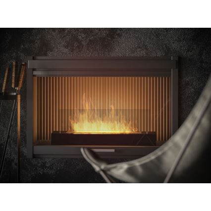 InFire - Τζάκι BIO 8x60 cm 3kW μαύρο