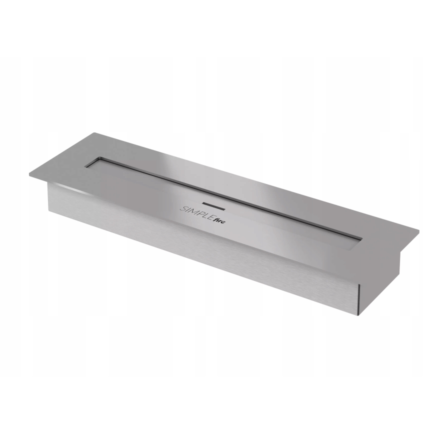 InFire - Τζάκι BIO 8x60 cm 3kW μαύρο