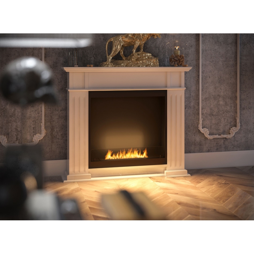InFire -Τζάκι Βιοαιθανόλης BIO 115x100 cm 3kW λευκό