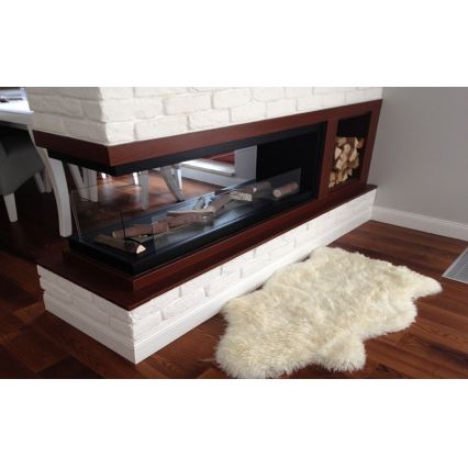 InFire - Γωνιακό τζάκι Βιοαιθανόλης BIO 100x50 cm 3kW δύο όψεων