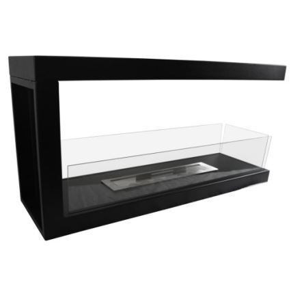 InFire - Γωνιακό τζάκι Βιοαιθανόλης BIO 100x50 cm 3kW δύο όψεων