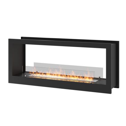 InFire - Εντοιχιζόμενο τζάκι Βιοαιθανόλης BIO 120x50 cm 3kW δυο όψεων
