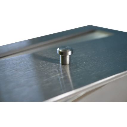 InFire - Βιοτζάκι 110x92 εκ. 3kW μαύρο