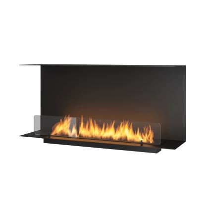 InFire - Εντοιχιζόμενο τζάκι βιοαιθανόλης BIO 100x45 cm 3kW μαύρο