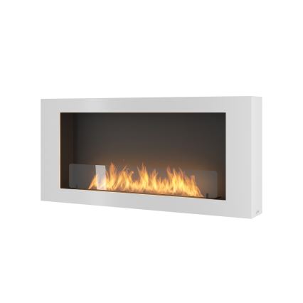 InFire - Επιτοίχιο Τζάκι Βιοαιθανόλης BIO 120x56 cm 3kW λευκό