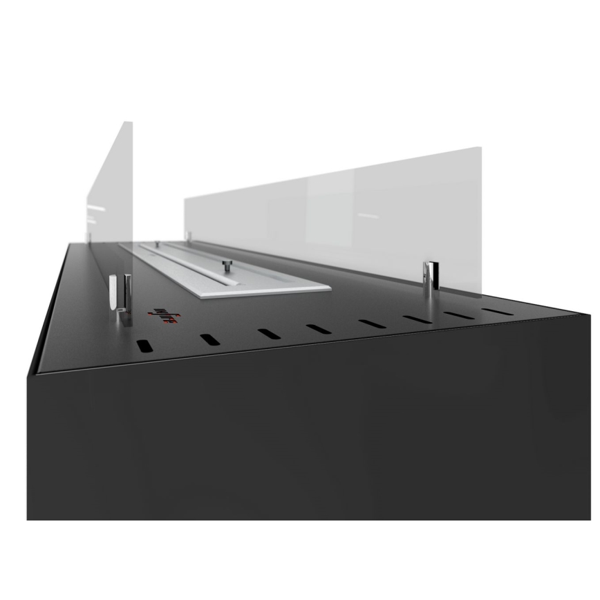 InFire - Τζάκι BIO 110x65 cm 3,5kW μαύρο