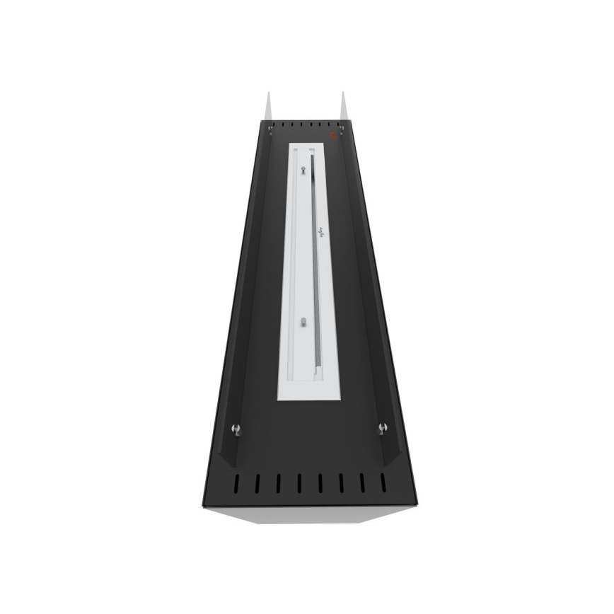 InFire - Τζάκι BIO 110x65 cm 3,5kW μαύρο