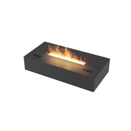 InFire - Τζάκι BIO 8x40 cm 3kW μαύρο