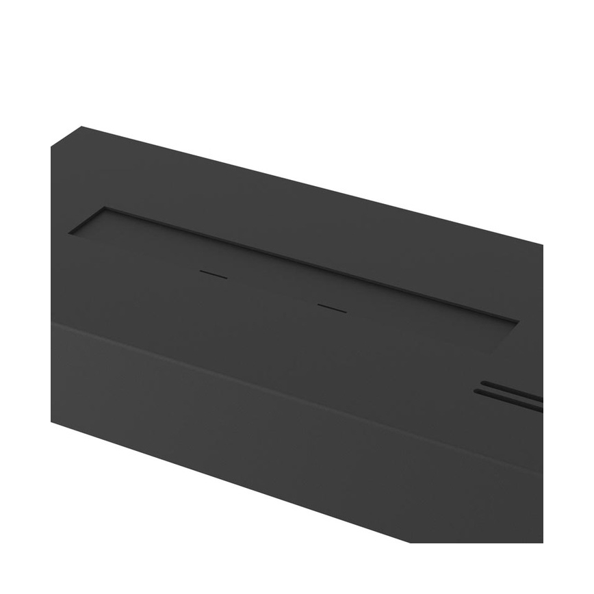 InFire - Τζάκι BIO 8x60 cm 3kW μαύρο