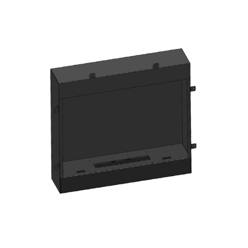 InFire - Τζάκι Βιοαιθανόλης 90x112,5 cm 3kW λευκό
