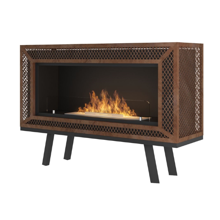 InFire -Τζάκι Βιοαιθανόλης BIO 100x47 cm 3kW βιομηχανικού στυλ