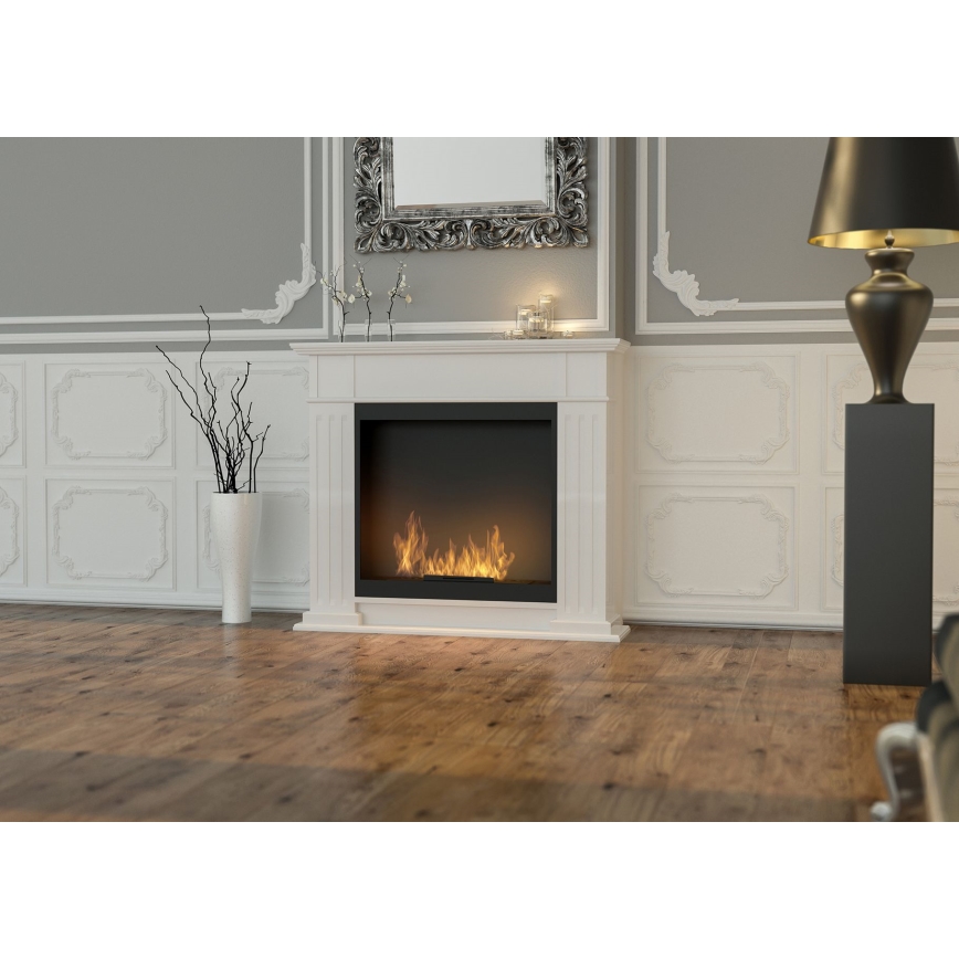 InFire -Τζάκι Βιοαιθανόλης BIO 115x100 cm 3kW λευκό