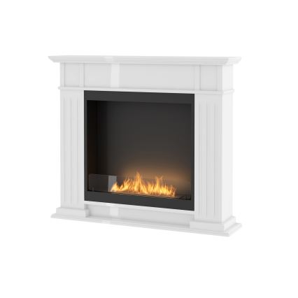 InFire -Τζάκι Βιοαιθανόλης BIO 115x100 cm 3kW λευκό