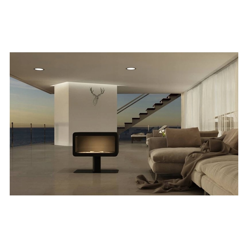 InFire - Τζάκι Βιοαιθανόλης BIO 82,5x74,3 cm 3kW μαύρο