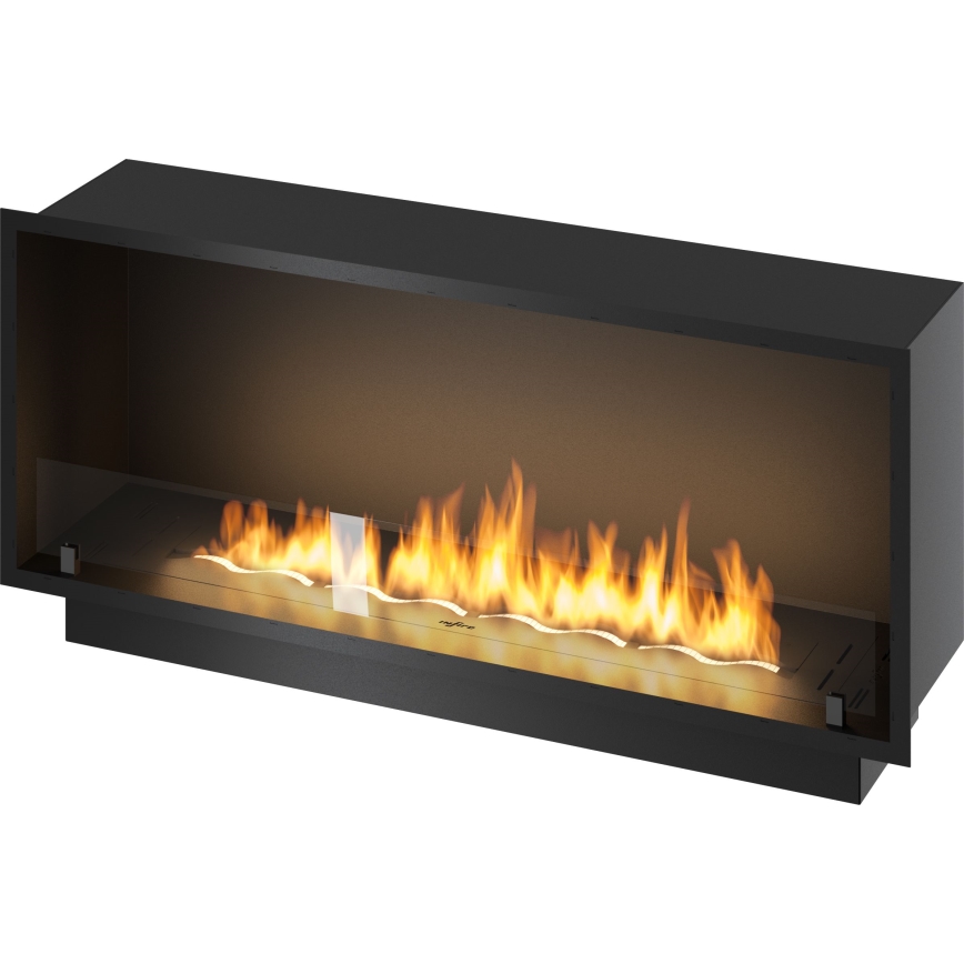 InFire - Χωνευτό Τζάκι BIO 49,4x124,4 cm 6kW μαύρο