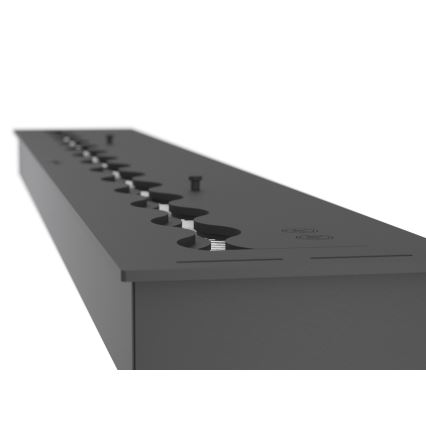 InFire - Χωνευτό Τζάκι BIO 7,5x120 cm 7kW μαύρο