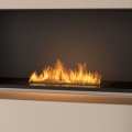 InFire - Χωνευτό Τζάκι BIO 7,5x60 cm 3,5kW μαύρο