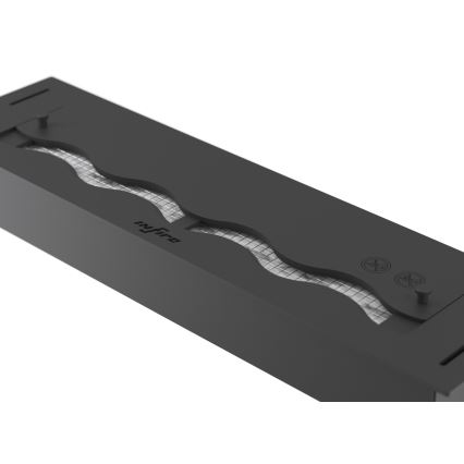 InFire - Χωνευτό Τζάκι BIO 7,5x60 cm 3,5kW μαύρο