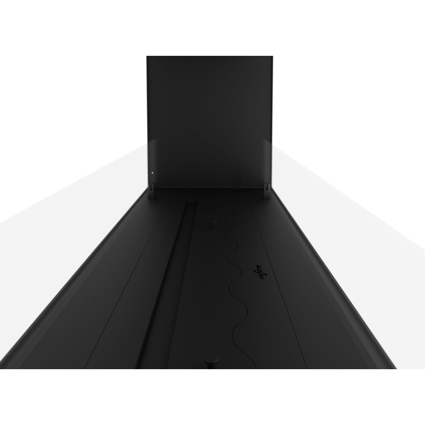 InFire - Χωνευτό Τζάκι BIO 48,5x123,5 cm 6kW μαύρο