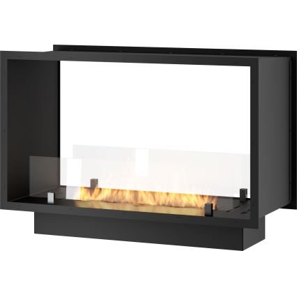 InFire - Χωνευτό Τζάκι BIO 48,5x83,5 cm 3,5kW μαύρο