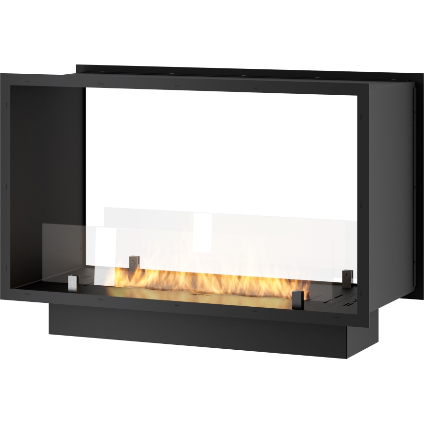 InFire - Χωνευτό Τζάκι BIO 48,5x83,5 cm 3,5kW μαύρο