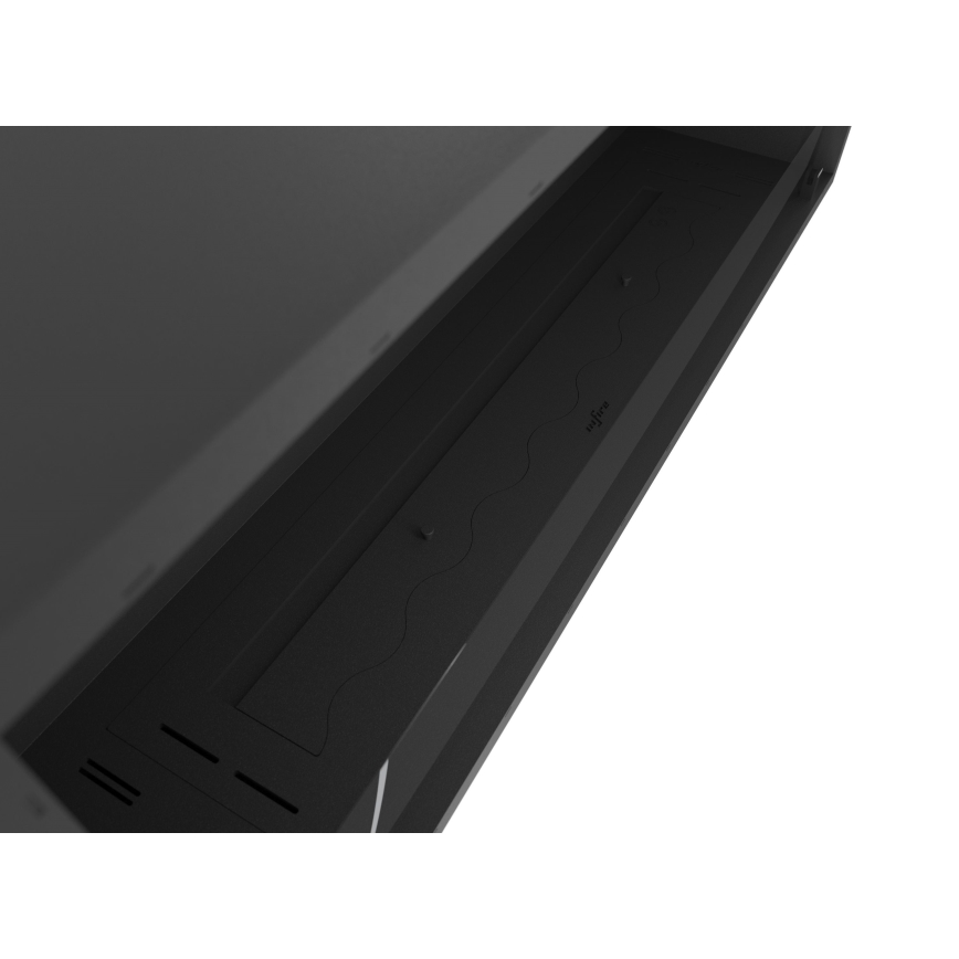 InFire - Χωνευτό Τζάκι BIO 49,4x124,4 cm 6kW μαύρο