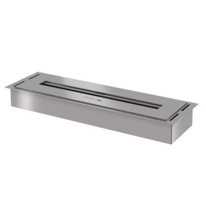 InFire - Χωνευτό Τζάκι BIO 5,5x50 cm 3kW ματ χρώμιο