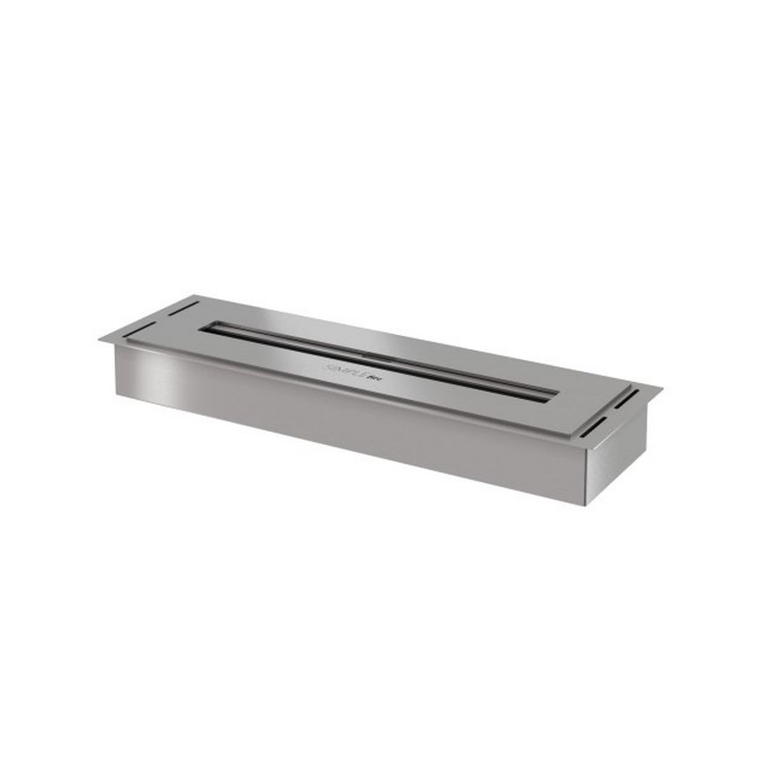 InFire - Χωνευτό Τζάκι BIO 5,5x50 cm 3kW ματ χρώμιο