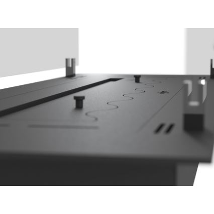 InFire - Χωνευτό Τζάκι BIO 8,5x100 cm 6kW μαύρο