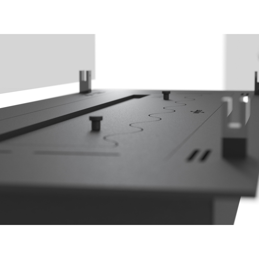 InFire - Χωνευτό Τζάκι BIO 8,5x100 cm 6kW μαύρο