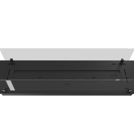 InFire - Χωνευτό Τζάκι BIO 8,5x100 cm 6kW μαύρο