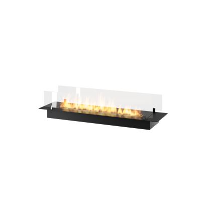 InFire - Χωνευτό Τζάκι BIO 8,5x120 cm 6kW μαύρο